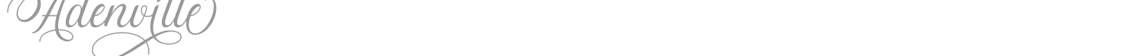 Adenville font preview